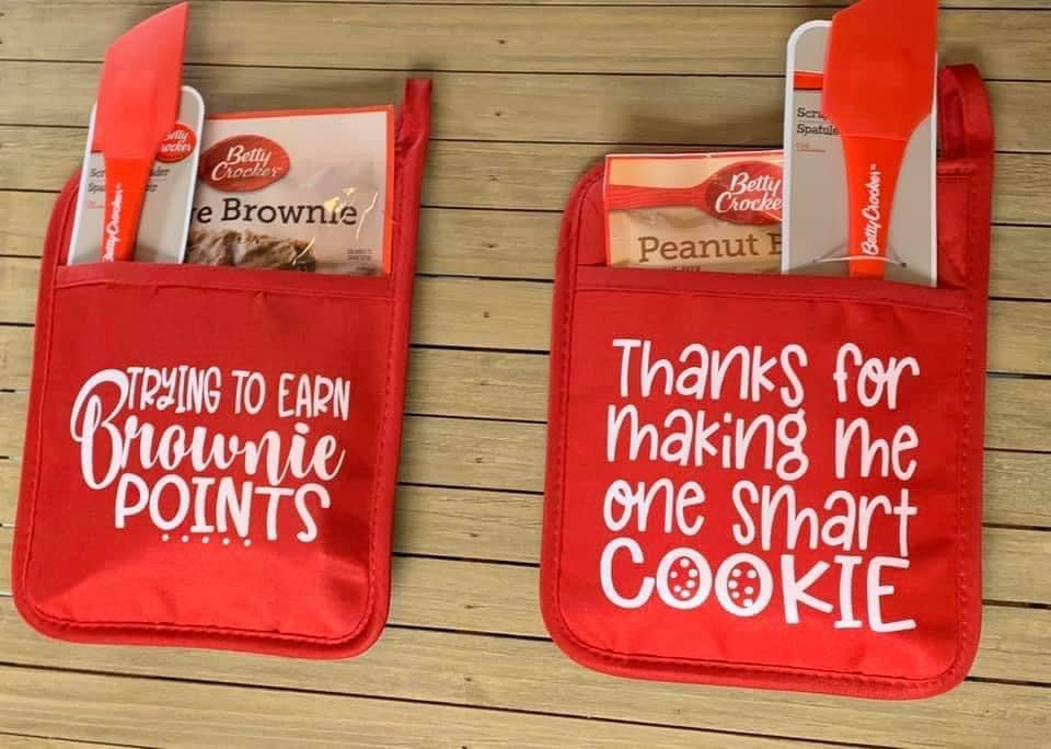 Thanks for Making Me One Smart Cookie, Pot Holder, Oven Mitt