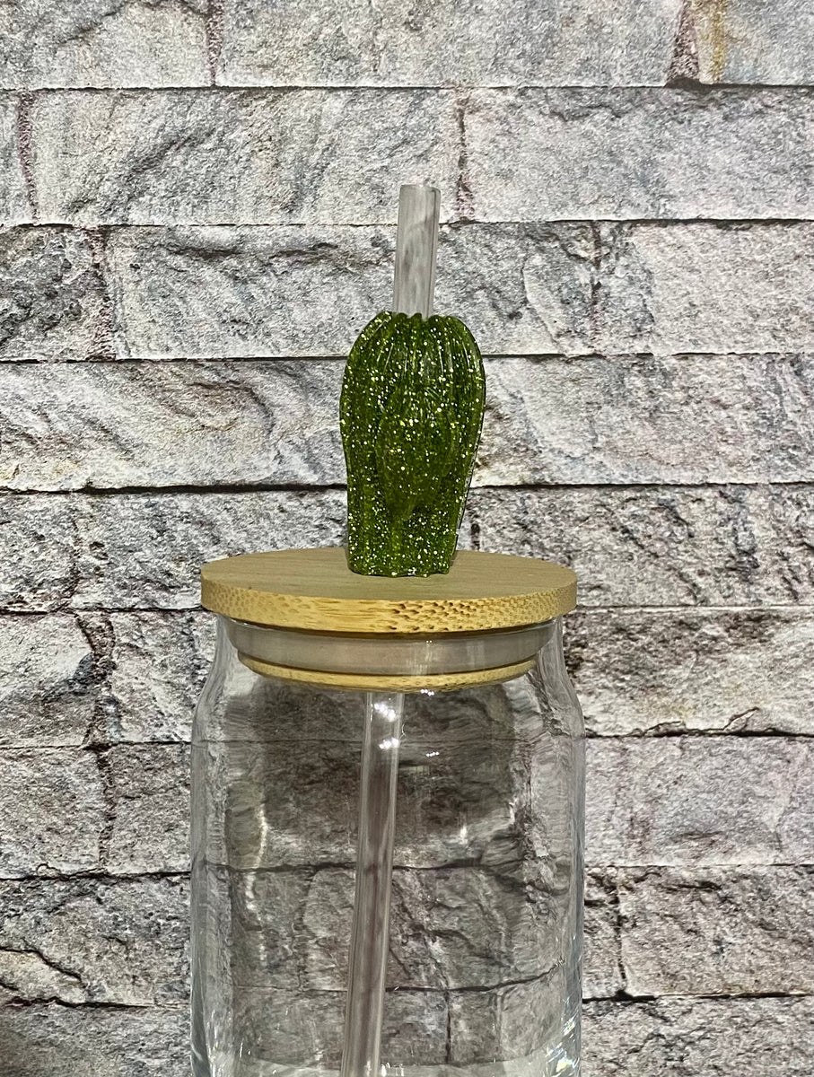 Epoxy Glitter Cactus Straw Topper – 5HiveCompany