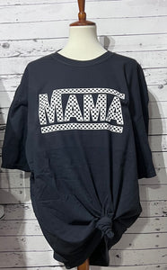 Mama Checkered Shirt/Sweatshirt