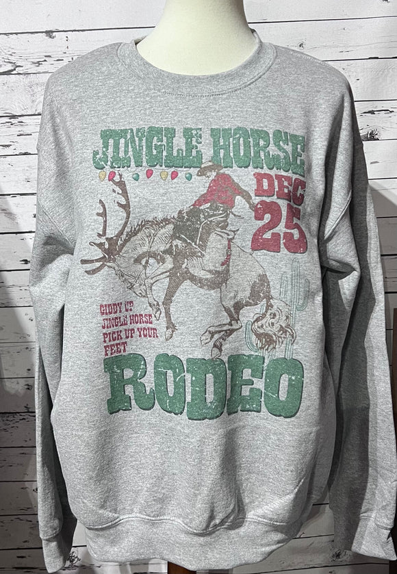 Jingle Horse Rodeo Sweatshirt