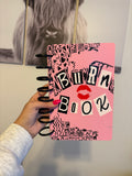 Pink Disc Notebook