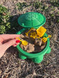 Retro Mini Desktop Turtle Sandbox