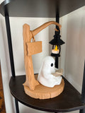 Reading Ghost Decor with Lantern
