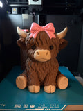 Highland Cow Soap Holder
