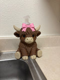 Highland Cow Soap Holder