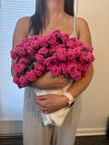 Bouquet Rose Blanket