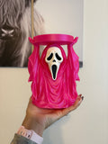 Ghost Face Candle Holder