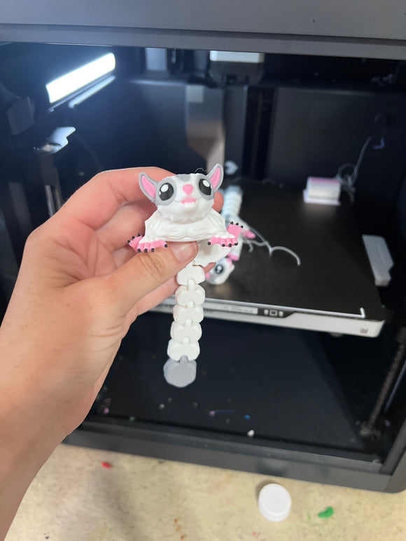 3D Printed Articulated Sugar Glider