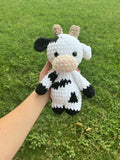 Cow Plush Crochet Stuffed Animal