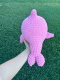 Dolphin Plush Crochet Stuffed Animal