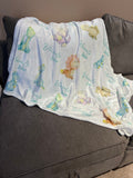 Dinosaur Soft Plush Baby Blanket