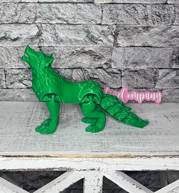 3D Print Wolf Fidget