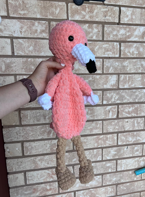 Flamingo Snuggler Stuffy