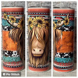 Highland Cow Tumbler