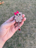 Gingerbread Baby Glitter Badge Reel