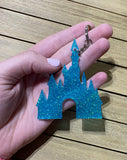 Magic Castle glitter Keychain