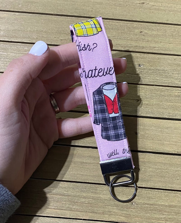 Get A Clue Keychain Wristlet