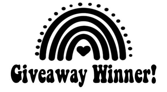 Giveaway Winner Rainbow Sticker