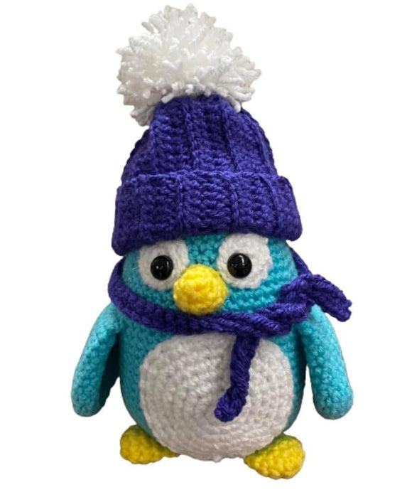 Penguin crochet stuffed animal