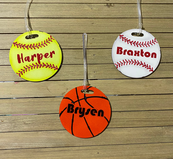 Sports Bag Tag