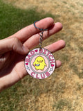 Bad Bitch Club Sublimated Keychain