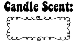 Candle Scent Sticker