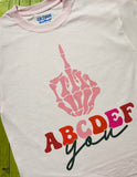 ABCDEF You Shirt