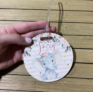 Elephant Bag Tag