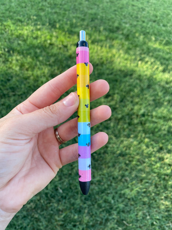 Rainbow Mouse Epoxy Pen