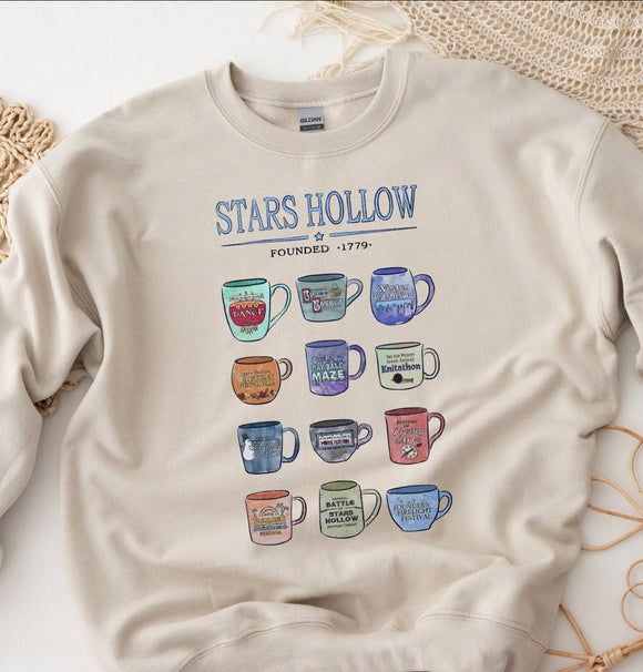 Mugs of Stars Hollow Sweatshirt/Shirt