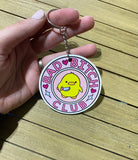 Bad Bitch Club Sublimated Keychain