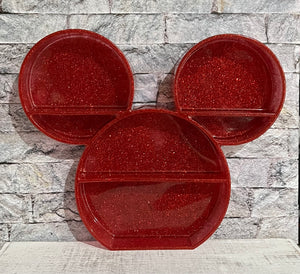 Mouse Glitter Epoxy Shelf