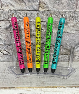 Days of the Week Pens(clean version) – 5HiveCompany