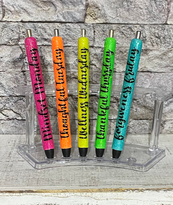 Days of the Week Pens(clean version)