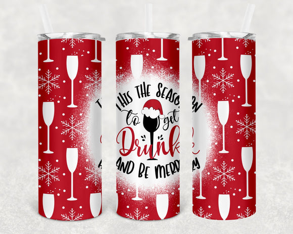 Tis The Season Christmas Tumbler