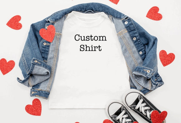 Custom shirt child/Adult