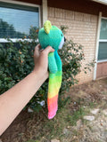 Rainbow Bear Knit Lovey