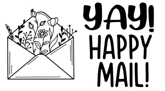 Yay Happy Mail Sticker