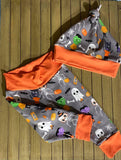 Halloween Bummies/Pants Set