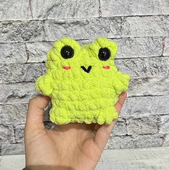 Crochet Frog Stuffy