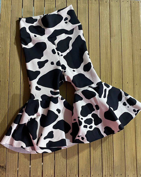 Cowprint Bell Bottoms