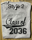 Class of ___ Shirts