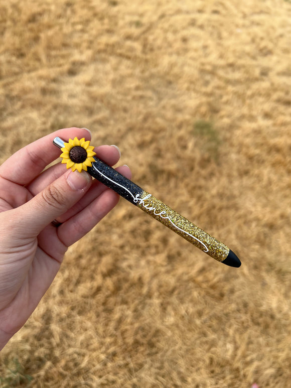 Sunflower “Shine” pen