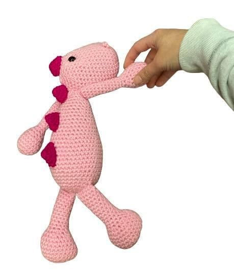 Dinosaur crochet stuffed animal