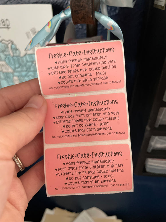 Freshie Care Sticker