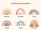 Rainbow Customized Pencil Pouch