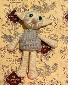 House elf crochet stuffed animal