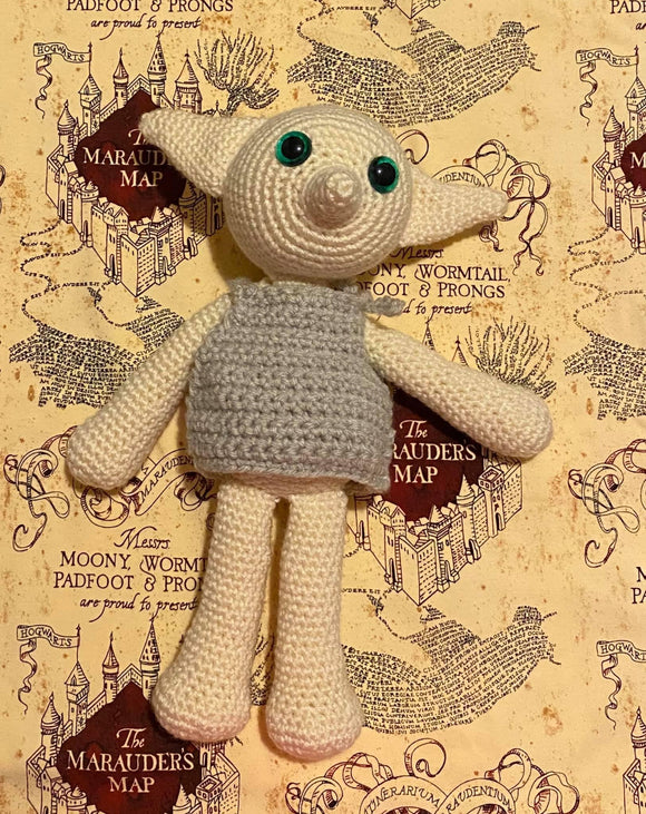House elf crochet stuffed animal