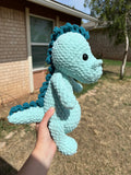 Large T Rex Dinosaur Crochet Stuffy
