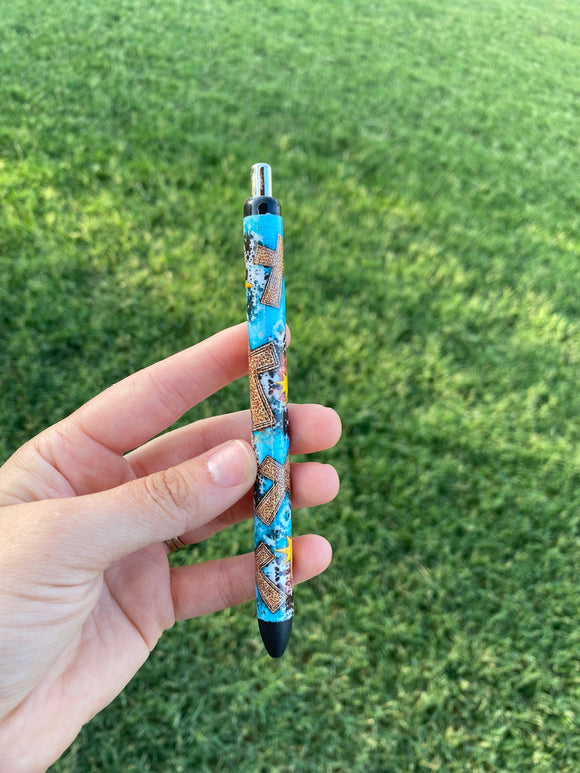 Cross Leopard Cow Epoxy Pen